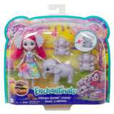 Enchantimals Aile Seti - Fil Esmeralda Bebek GJX43-GTM30