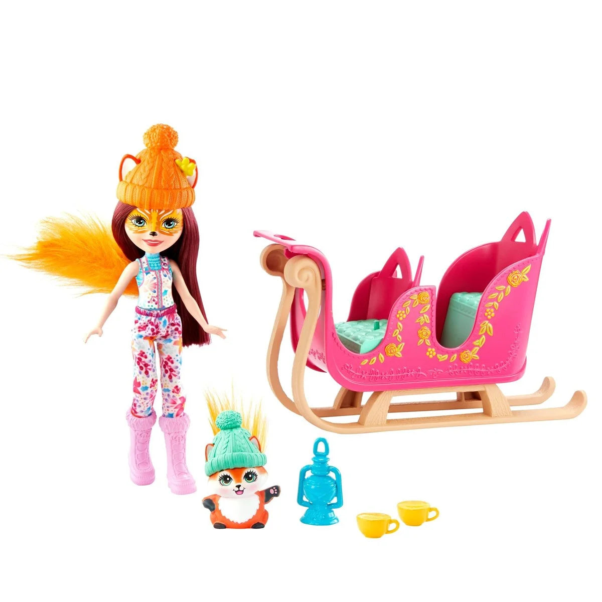 Enchantimals Bebeği ve Aracı Oyun Setleri FJH11-GJX31 | Toysall