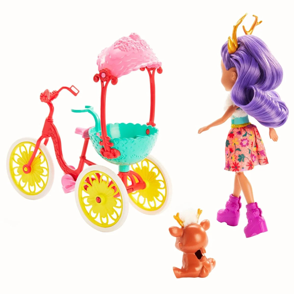 Enchantimals Bebeği ve Aracı Oyun Setleri FJH11-GJX30 | Toysall