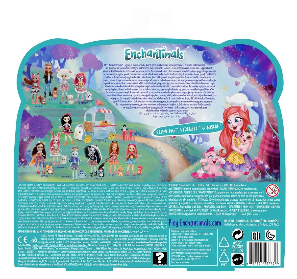 Enchantimals Bebekleri Piknikte Oyun Seti FCC62-FJJ28 | Toysall