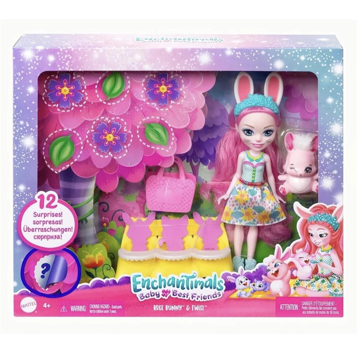 Enchantimals Bestie Reveal Yakın Arkadaş Bebekler HLK83-HLK85 | Toysall