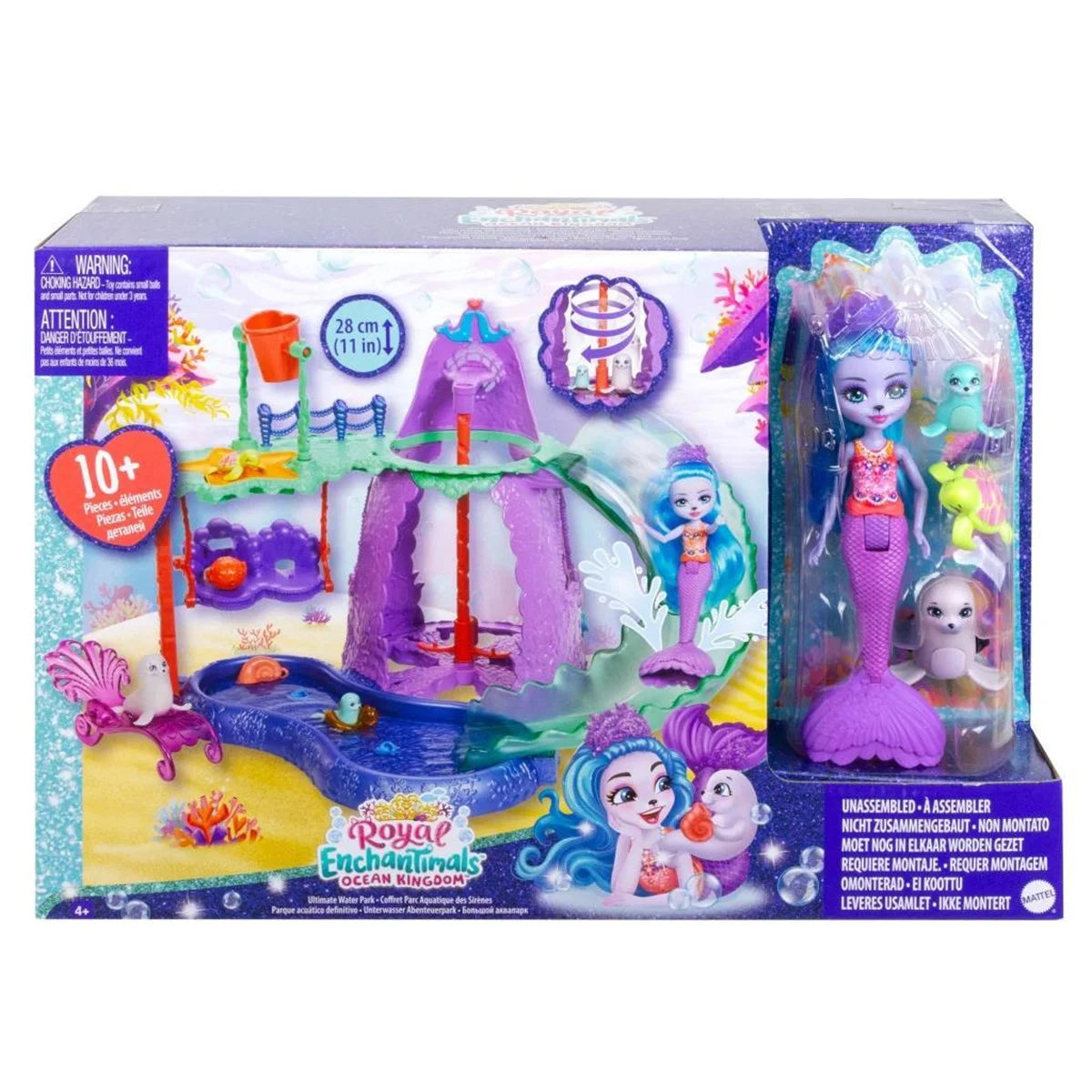 Enchantimals Görkemli Okyanus Krallığı Eğlenceli Su Parkı HCG03 | Toysall