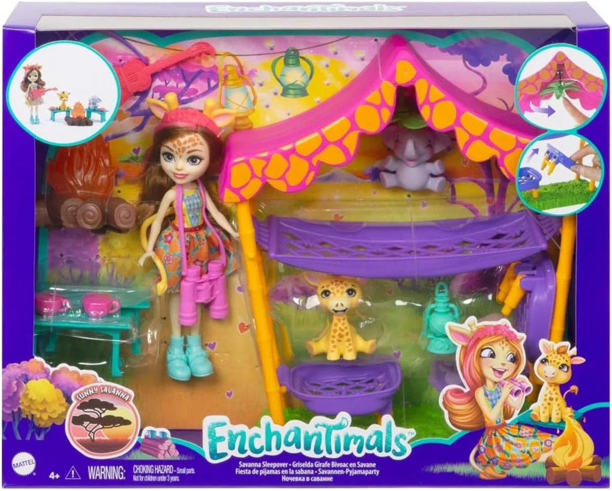 Enchantimals Kamp Eğlencesi Oyun Seti GTM33 | Toysall