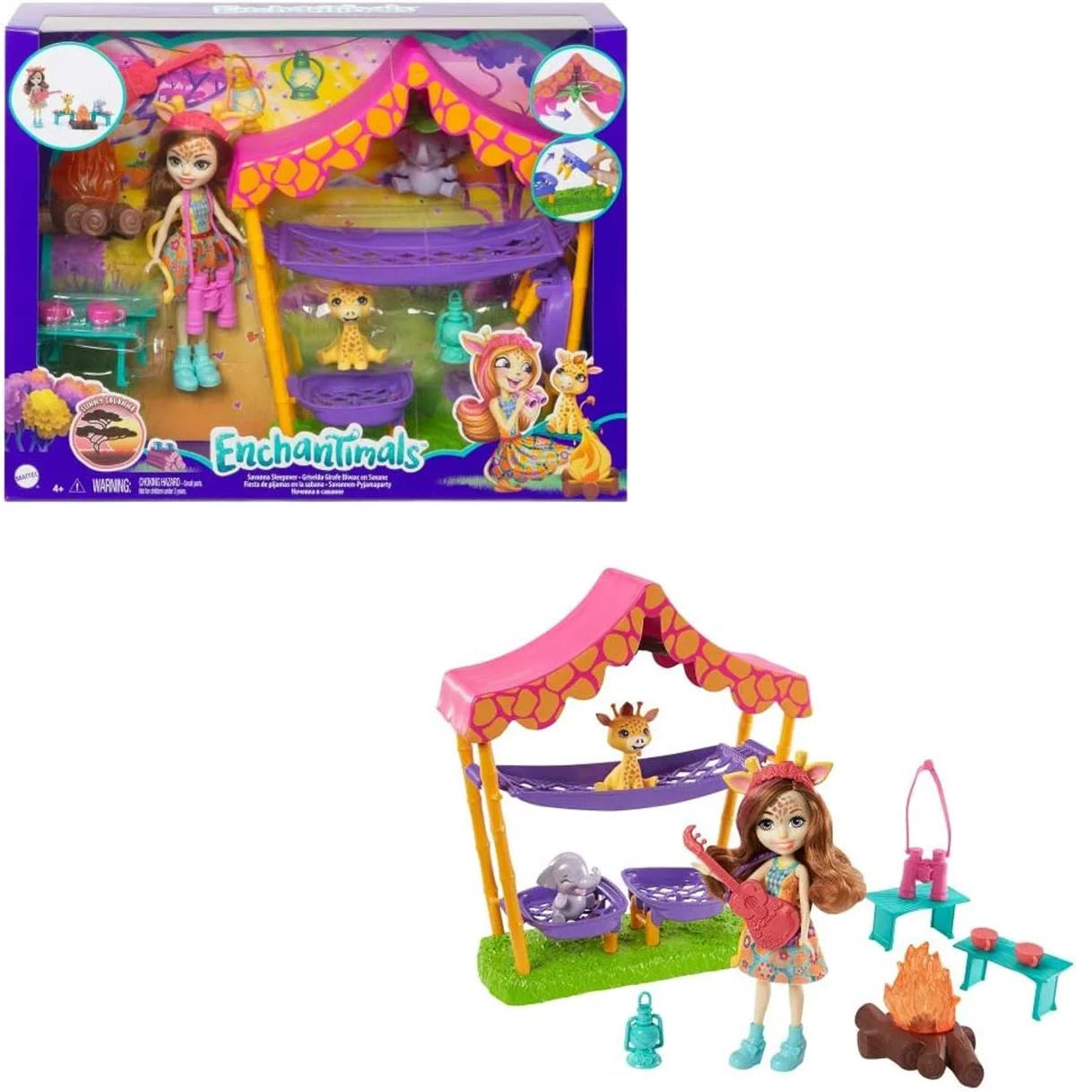 Enchantimals Kamp Eğlencesi Oyun Seti GTM33 | Toysall