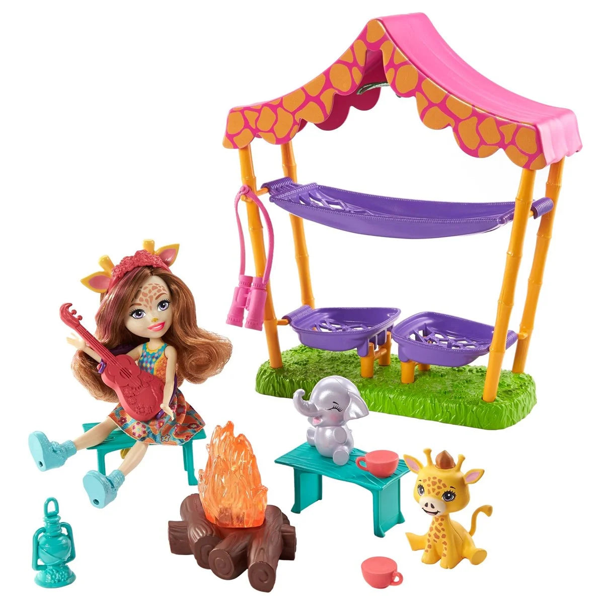 Enchantimals Kamp Eğlencesi Oyun Seti GTM33 | Toysall