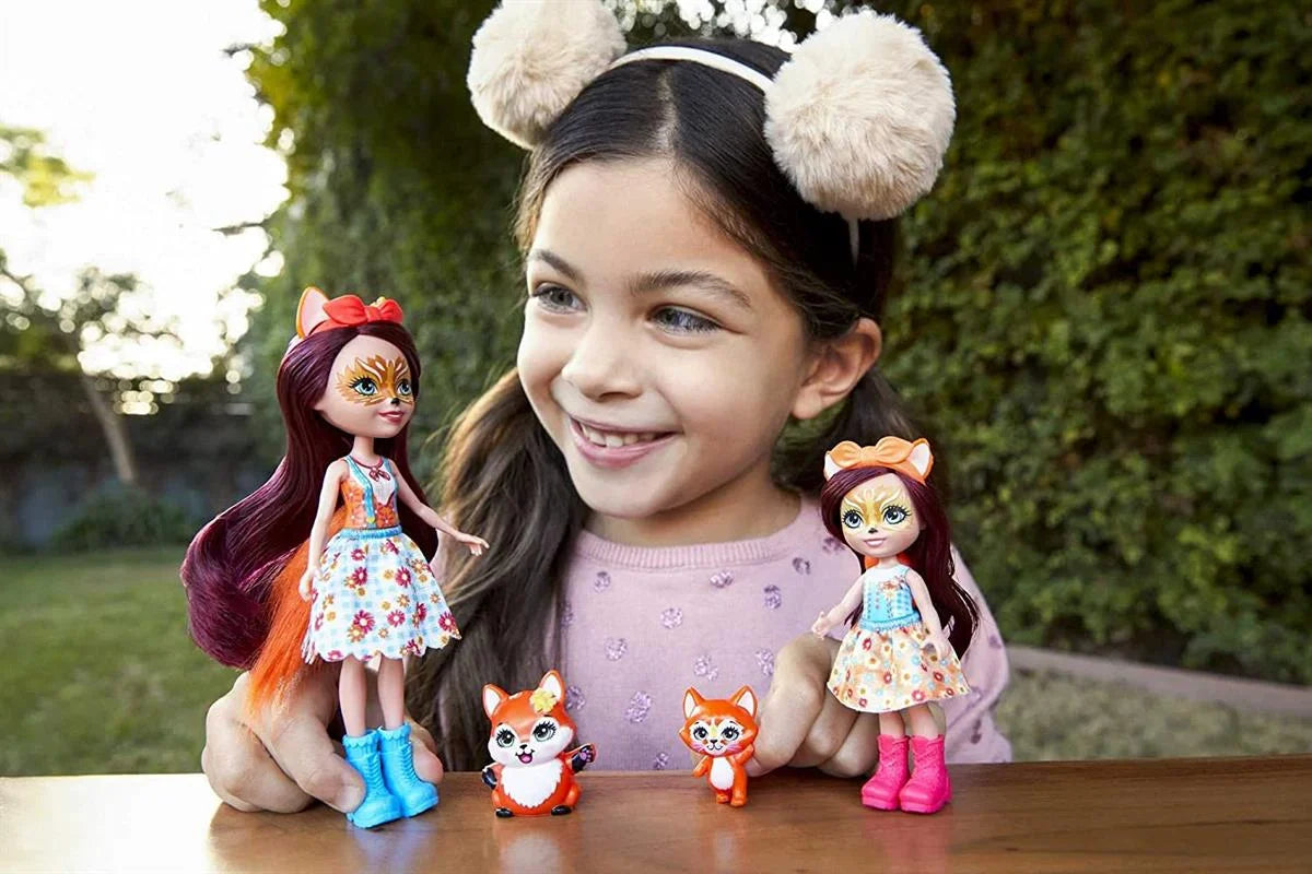 Enchantimals Kız Kardeş Bebekler Serisi HCF79-HCF81 | Toysall