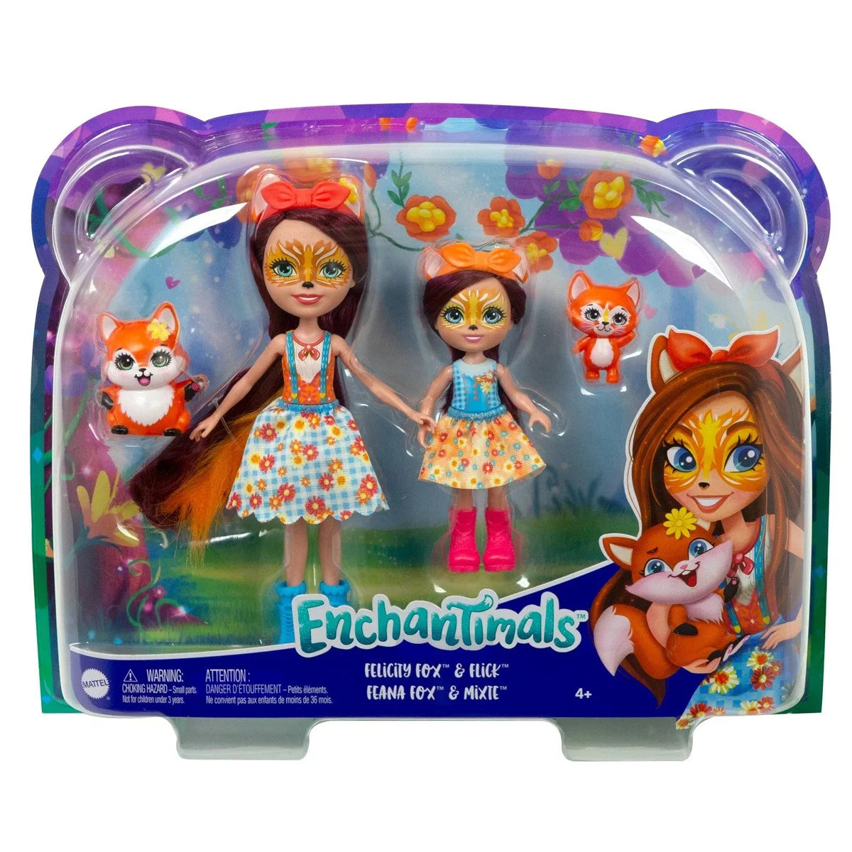 Enchantimals Kız Kardeş Bebekler Serisi HCF79-HCF81 | Toysall