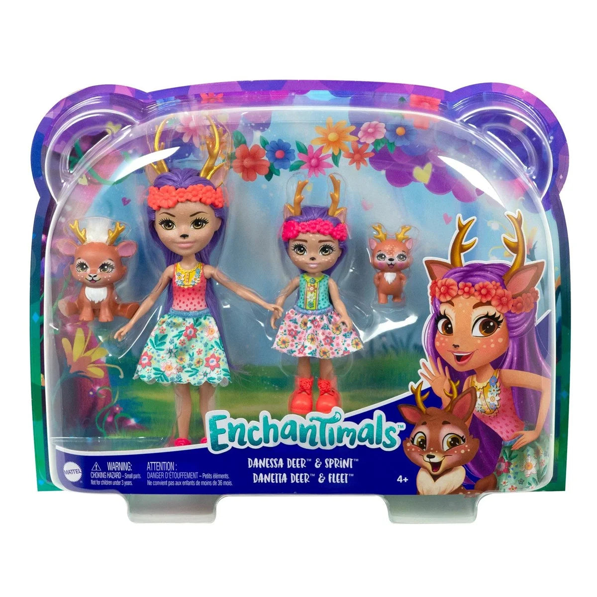 Enchantimals Kız Kardeş Bebekler Serisi HCF79-HCF80 | Toysall