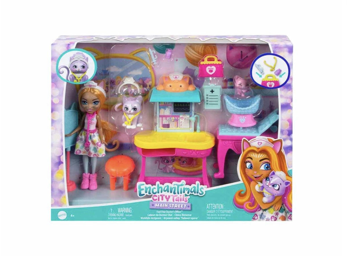 Enchantimals Klinik Oyun Seti Şehirde Gezinti HLH22 | Toysall