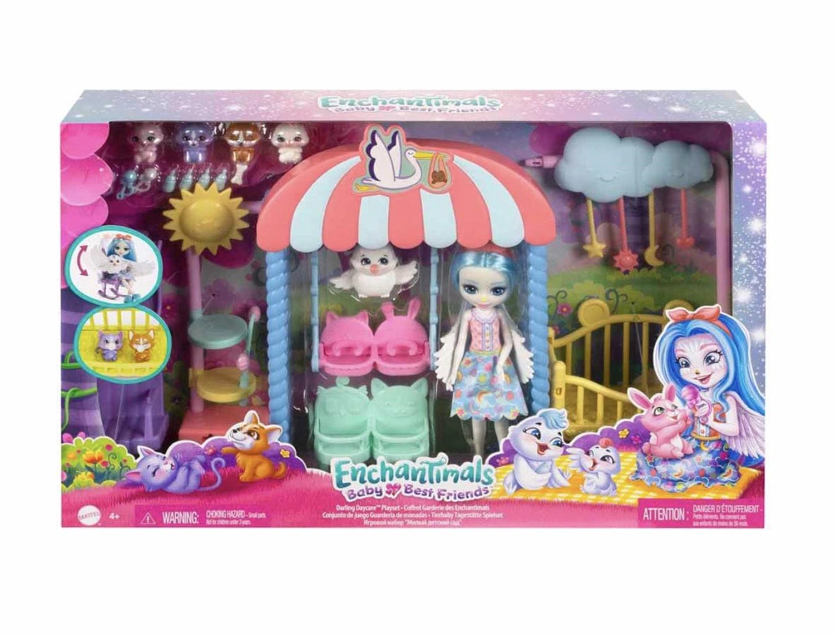 Enchantimals Minik Dostlar Kreş Bebek ve Aksesuarları HLH23 | Toysall