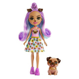 Enchantimals Popüler Karakter Bebekler Enchantimals Pug Penna ve Trusty FNH22-HKN11 | Toysall