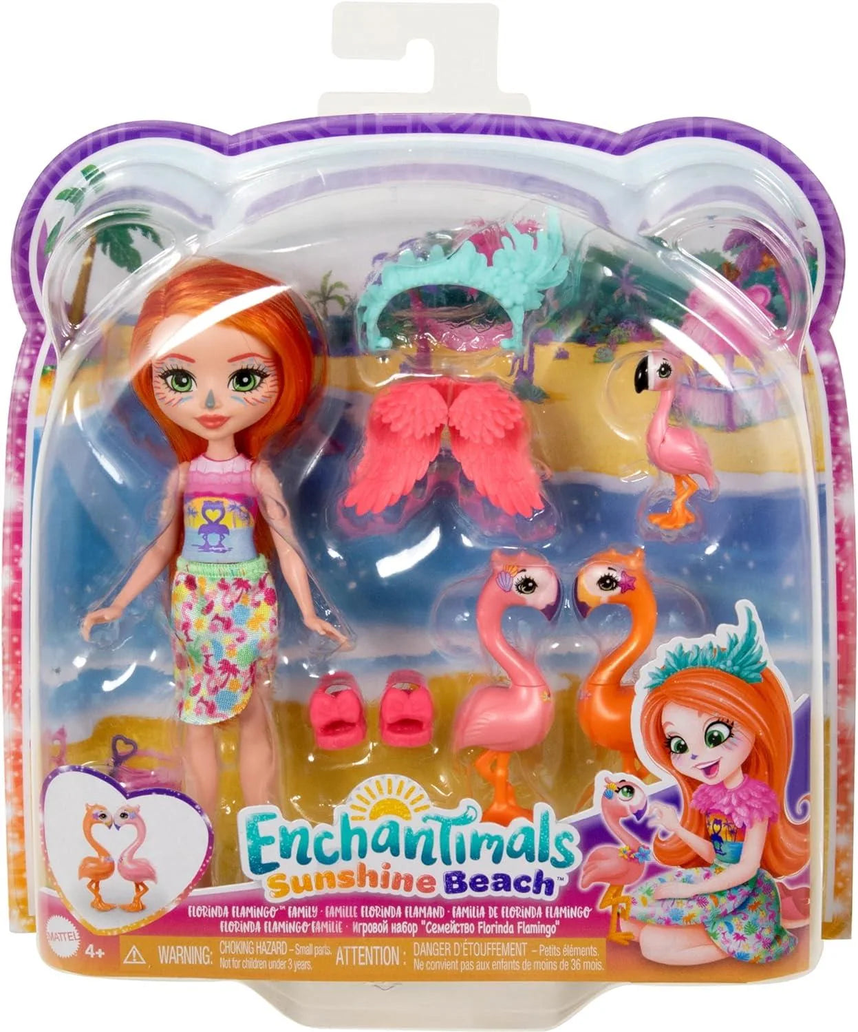 Enchantimals Popüler Karakter Bebekler Spring Flamingo FNH22-HRX85 | Toysall