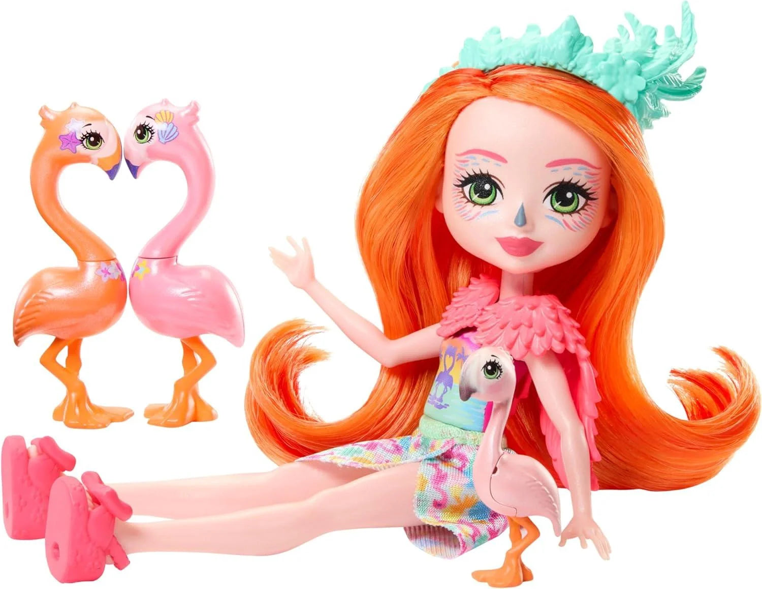 Enchantimals Popüler Karakter Bebekler Spring Flamingo FNH22-HRX85 | Toysall