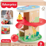 Fisher-Price Ahşap Ağaç Ev Top Kaydırağı HXT92