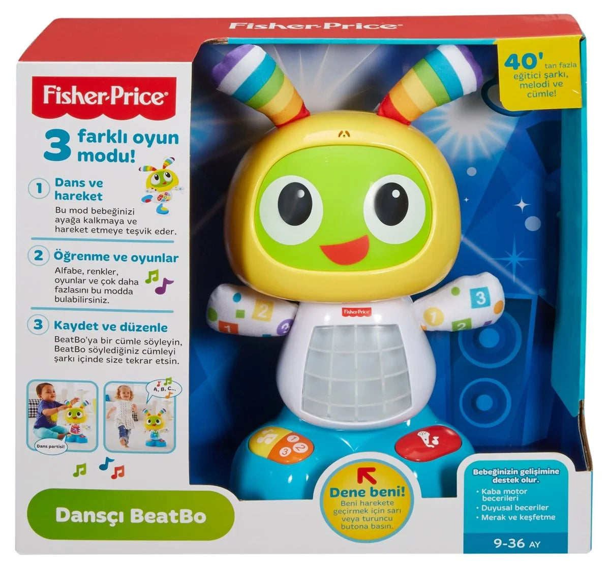 Fisher Price Dansçı BeatBo (Türkçe) DLB20 | Toysall