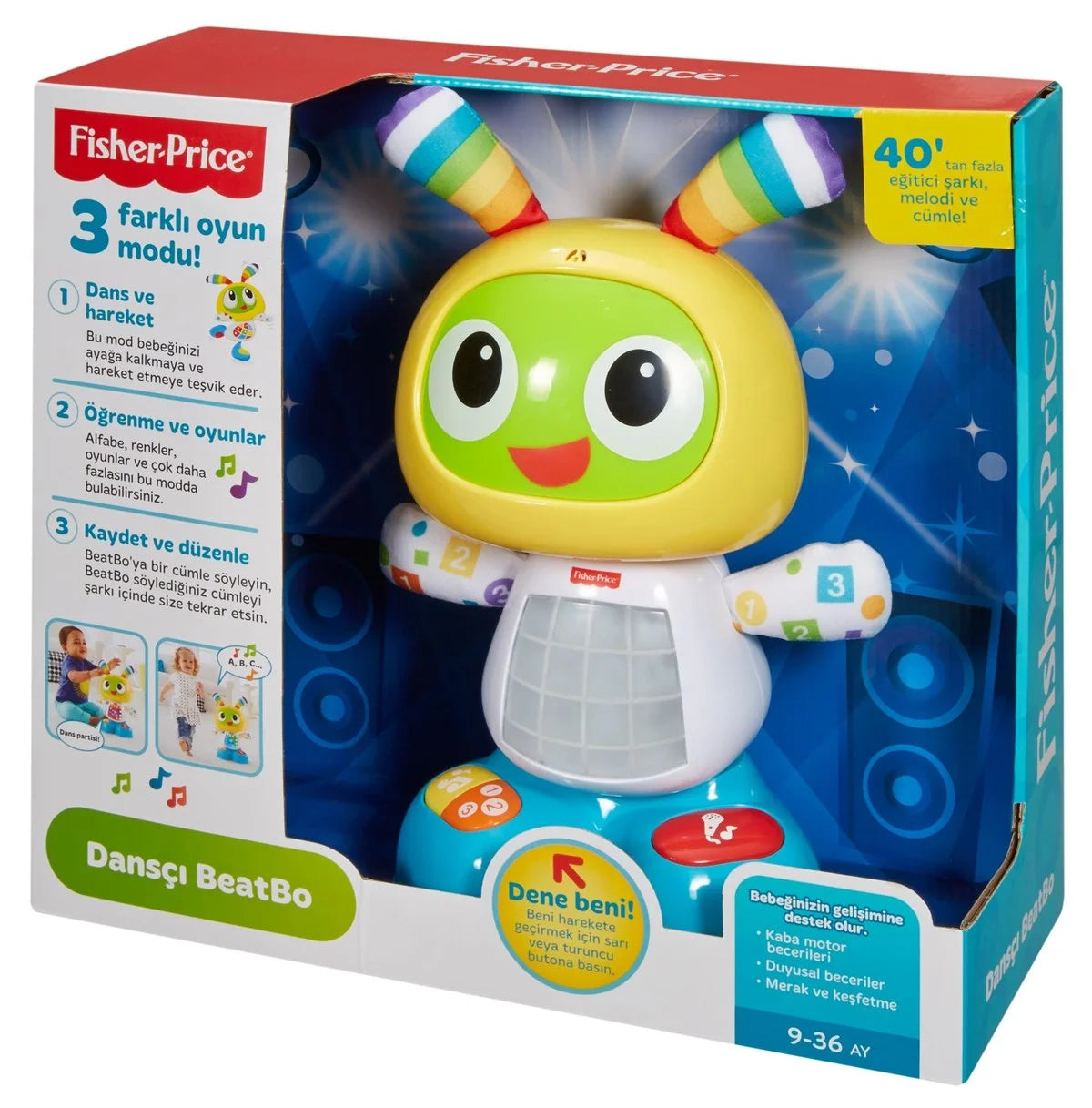 Fisher Price Dansçı BeatBo (Türkçe) DLB20 | Toysall