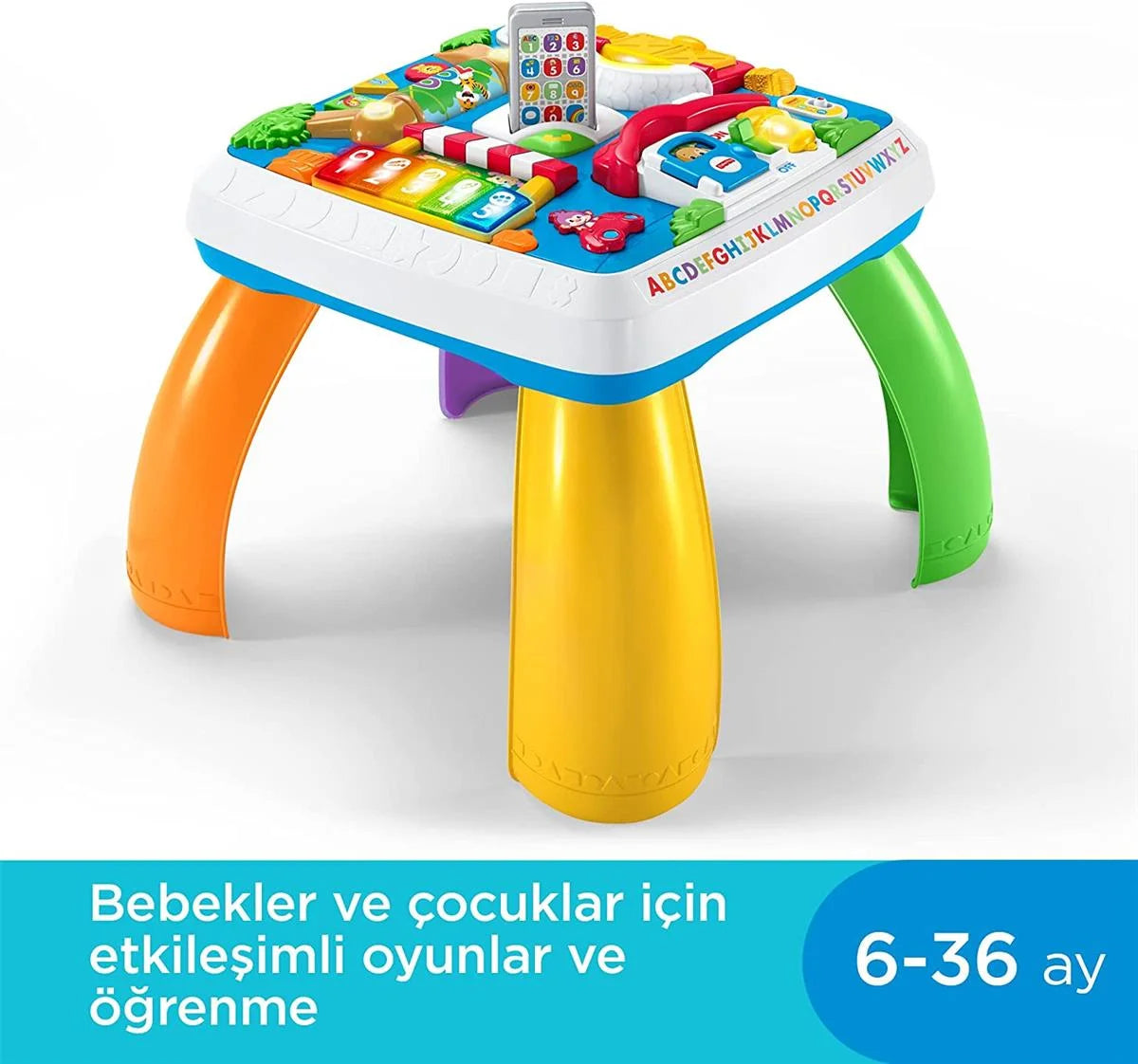 Fisher Price Eğitici Köpekçiğin Aktivite Masası DRH44 | Toysall