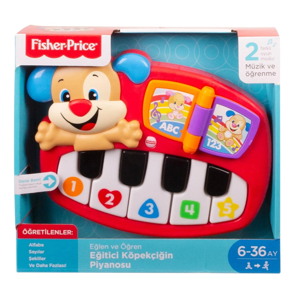 Fisher Price Eğitici Köpekçiğin Piyanosu DLK19 | Toysall