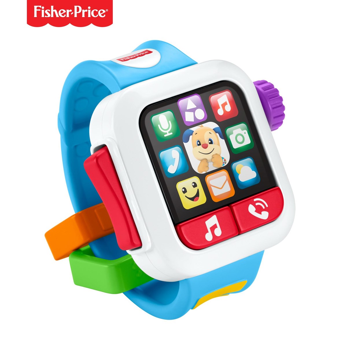 Fisher Price Eğlen & Öğre Akıllı Saat (Türkçe ve İngilizce) GMM53 | Toysall