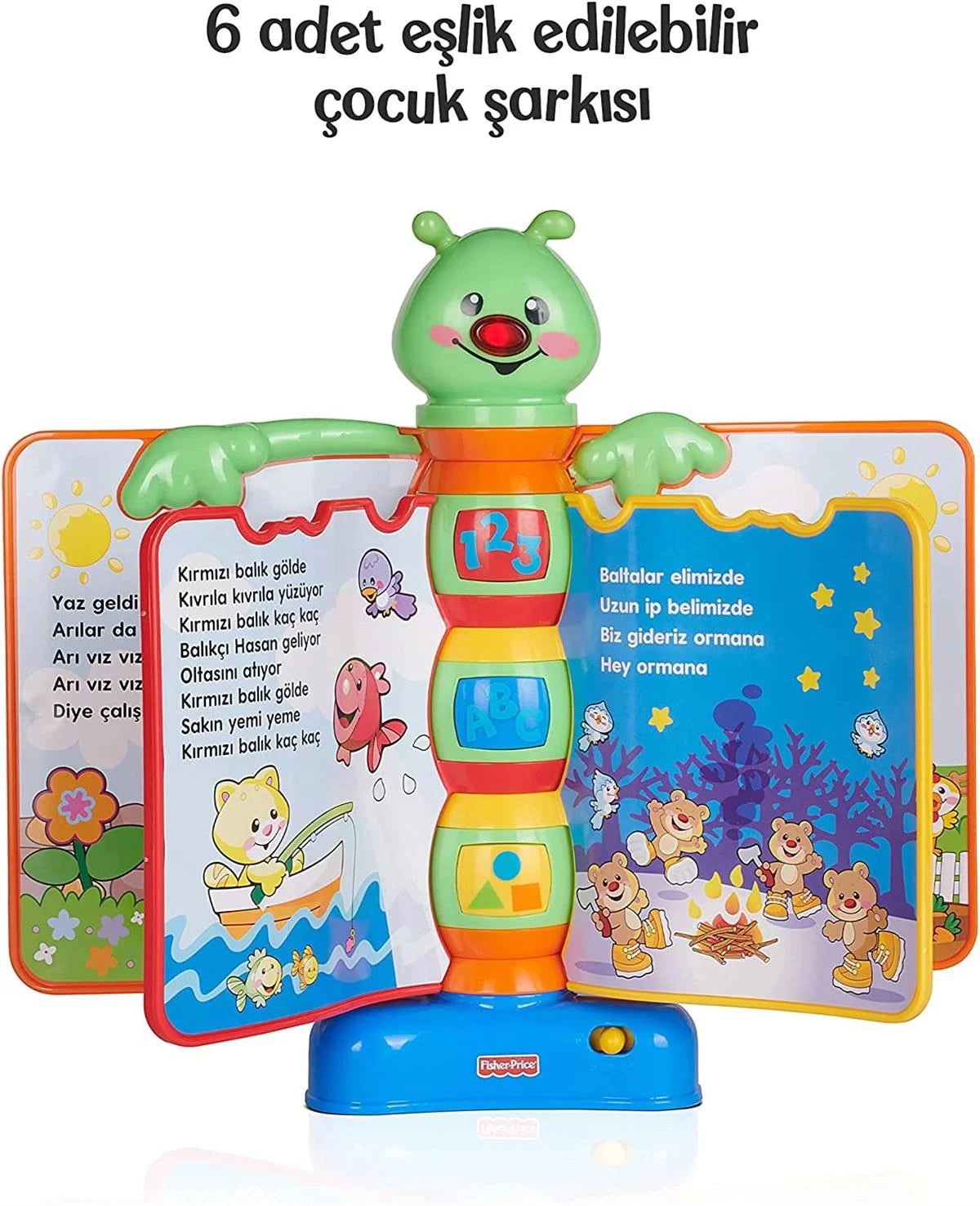 Fisher Price Eğlen & Öğren Eğitici Masalcı Tırtıl  N3835 | Toysall