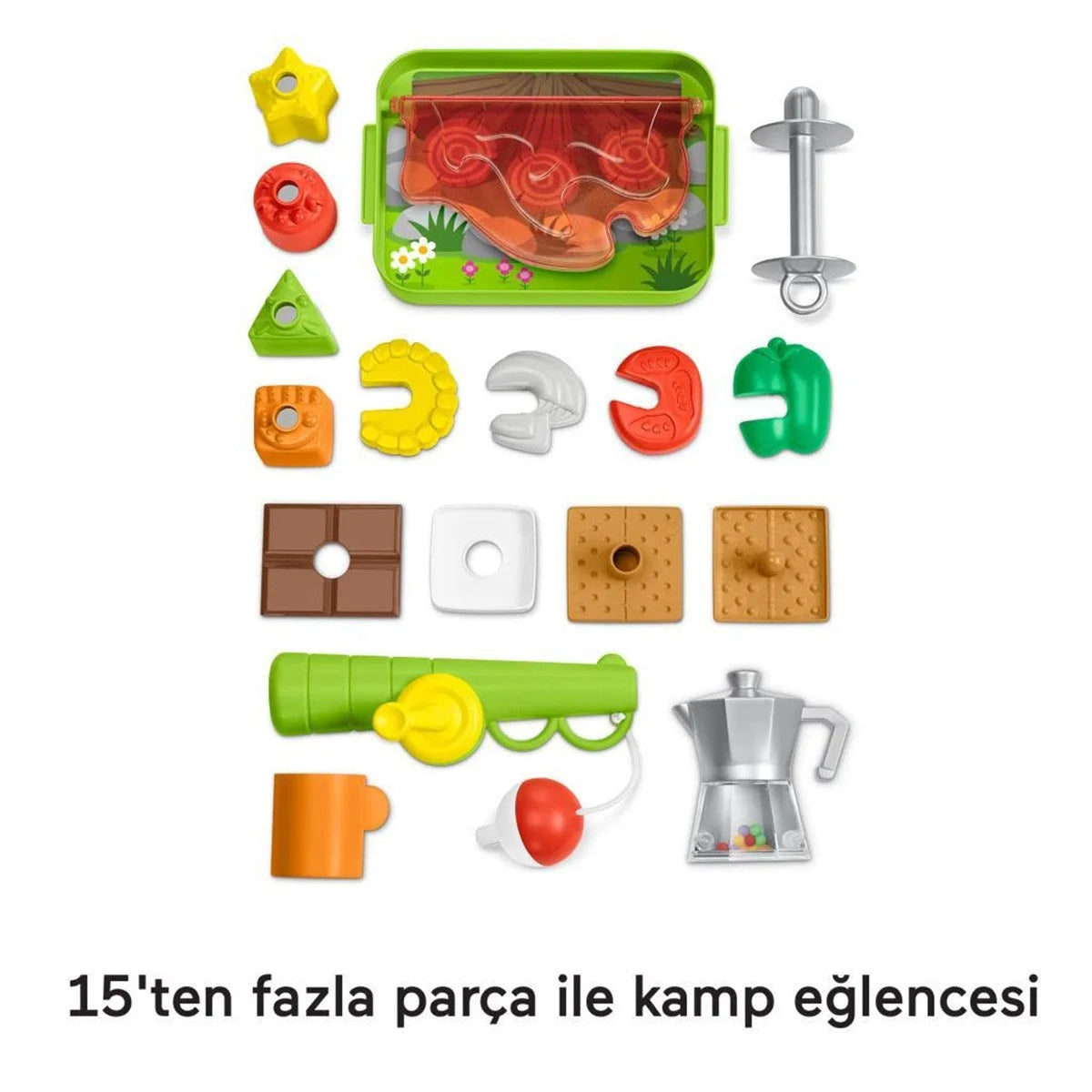 Fisher Price Eğlen ve Öğren 3’ü 1 Arada Karavan (Türkçe ve İngilizce) HCK81 | Toysall