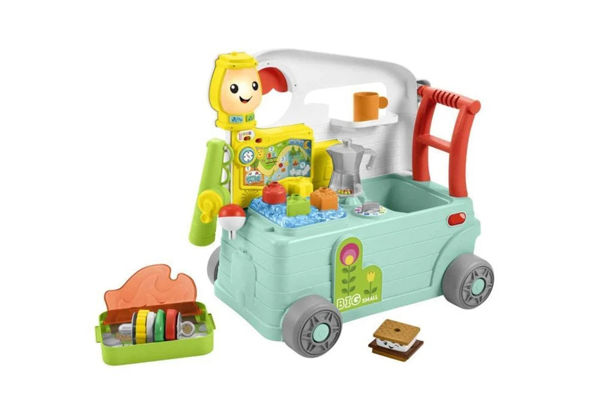 Fisher Price Eğlen ve Öğren 3’ü 1 Arada Karavan (Türkçe ve İngilizce) HCK81 | Toysall