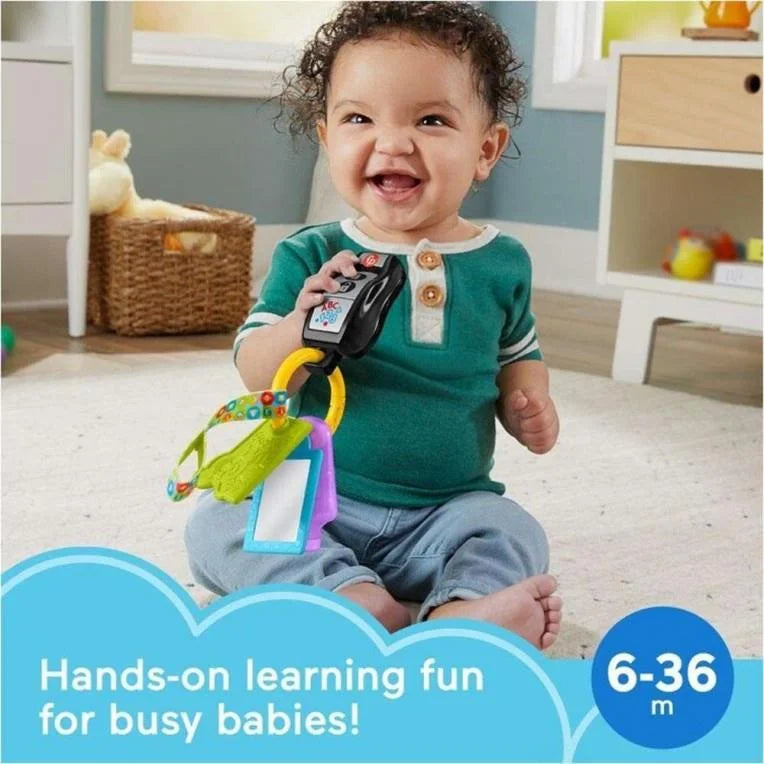 Fisher Price Eğlen ve Öğren Eğlenceli Aktivite Anahtarı HWY40 | Toysall