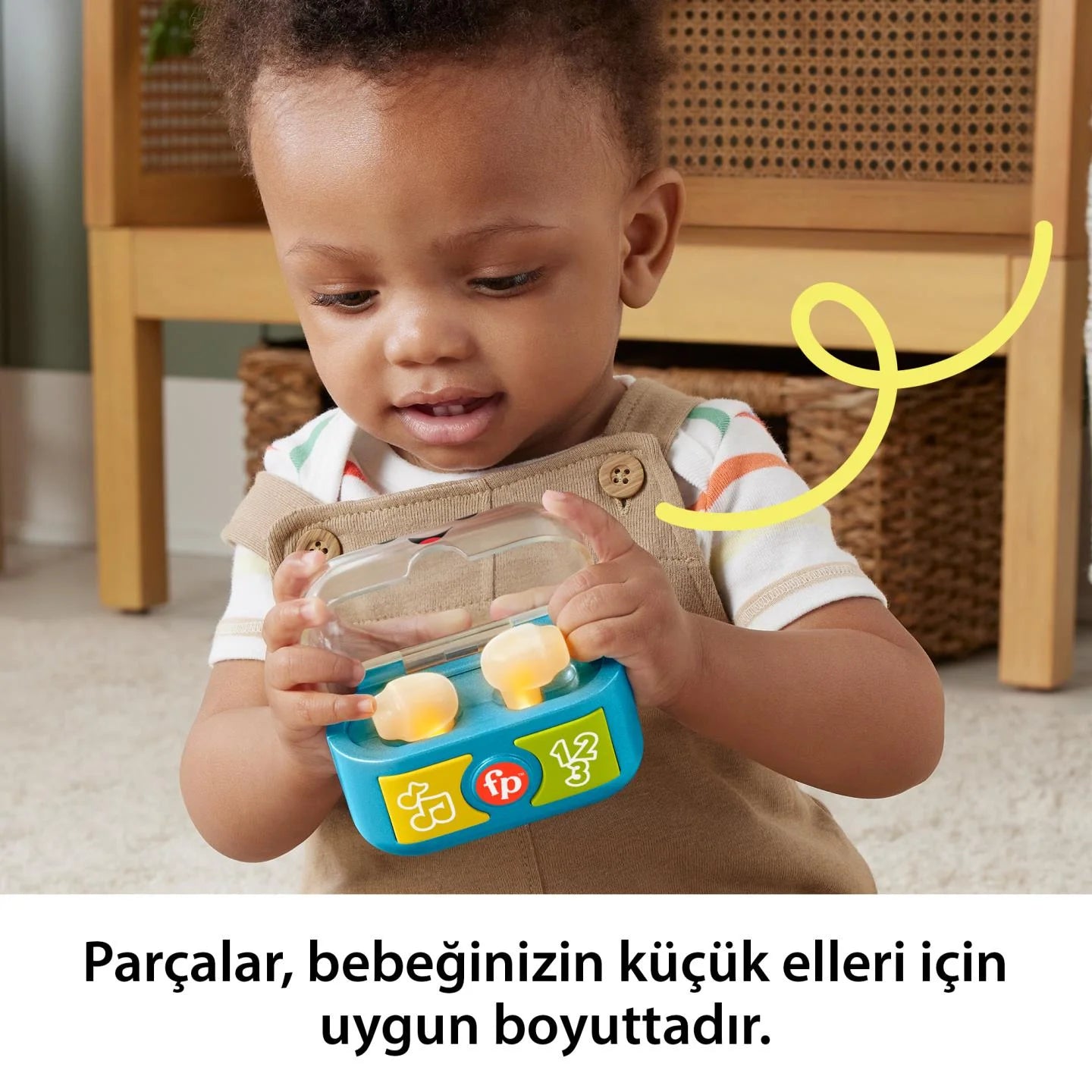 Fisher Price Eğlen ve Öğren Eğlenceli Kulaklıklar HWY47 | Toysall