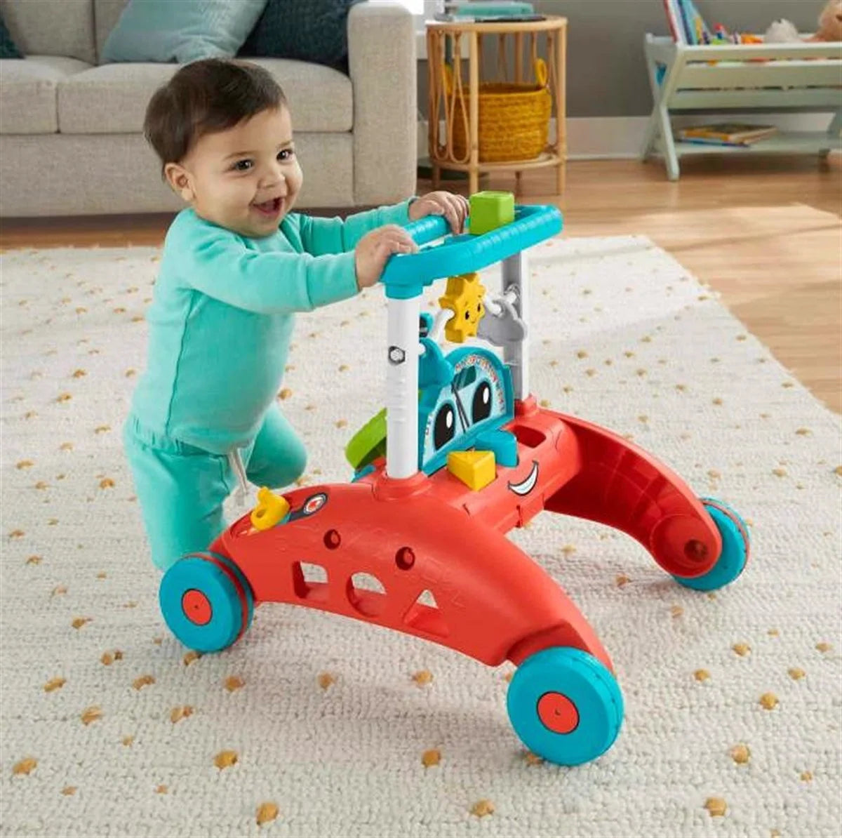 Fisher Price İlk Arabam Çift Yönlü Yürüteç HJP48 | Toysall