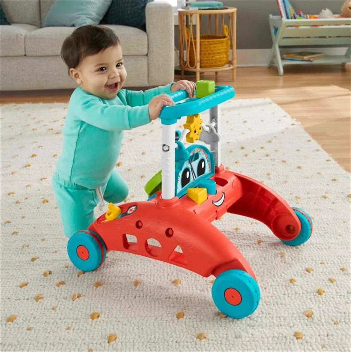 Fisher Price İlk Arabam Çift Yönlü Yürüteç HJP48 | Toysall