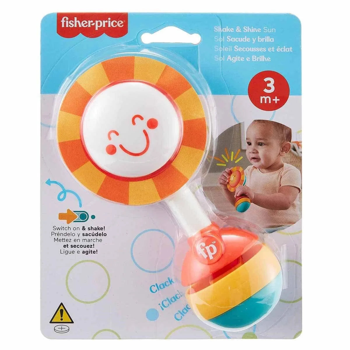 Fisher Price Işıltılı Güneş Çıngırak HBP47 | Toysall