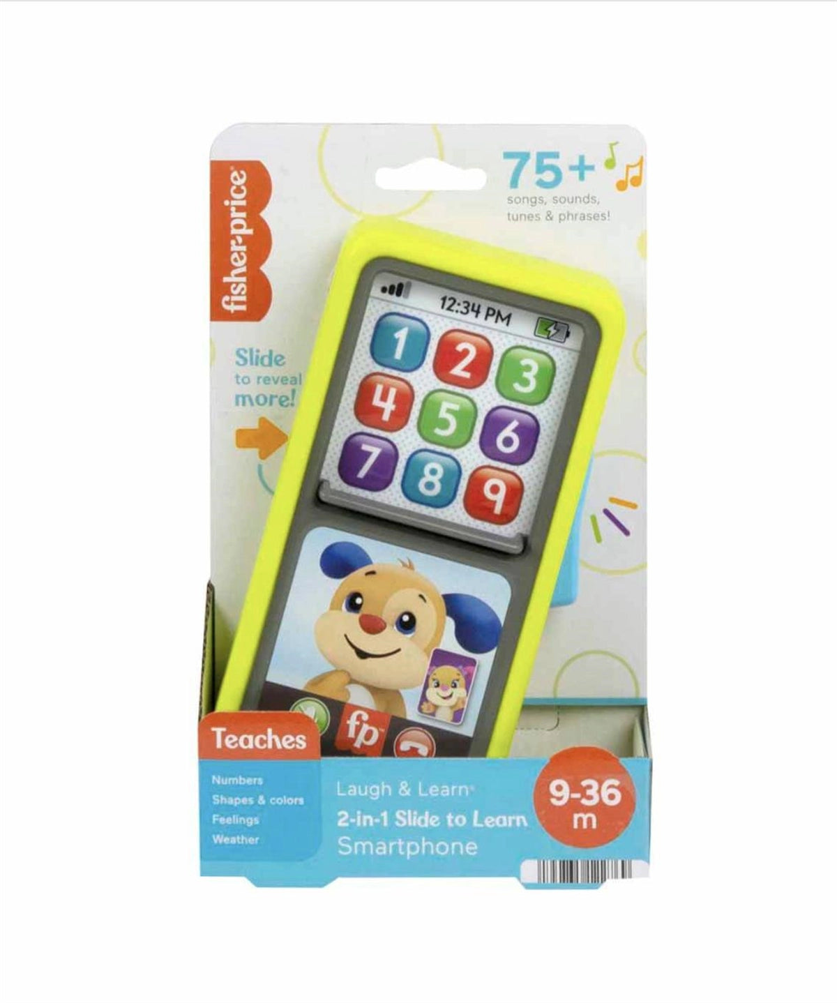 Fisher Price Kaydır ve Öğren Akıllı Telefon HNL48 | Toysall