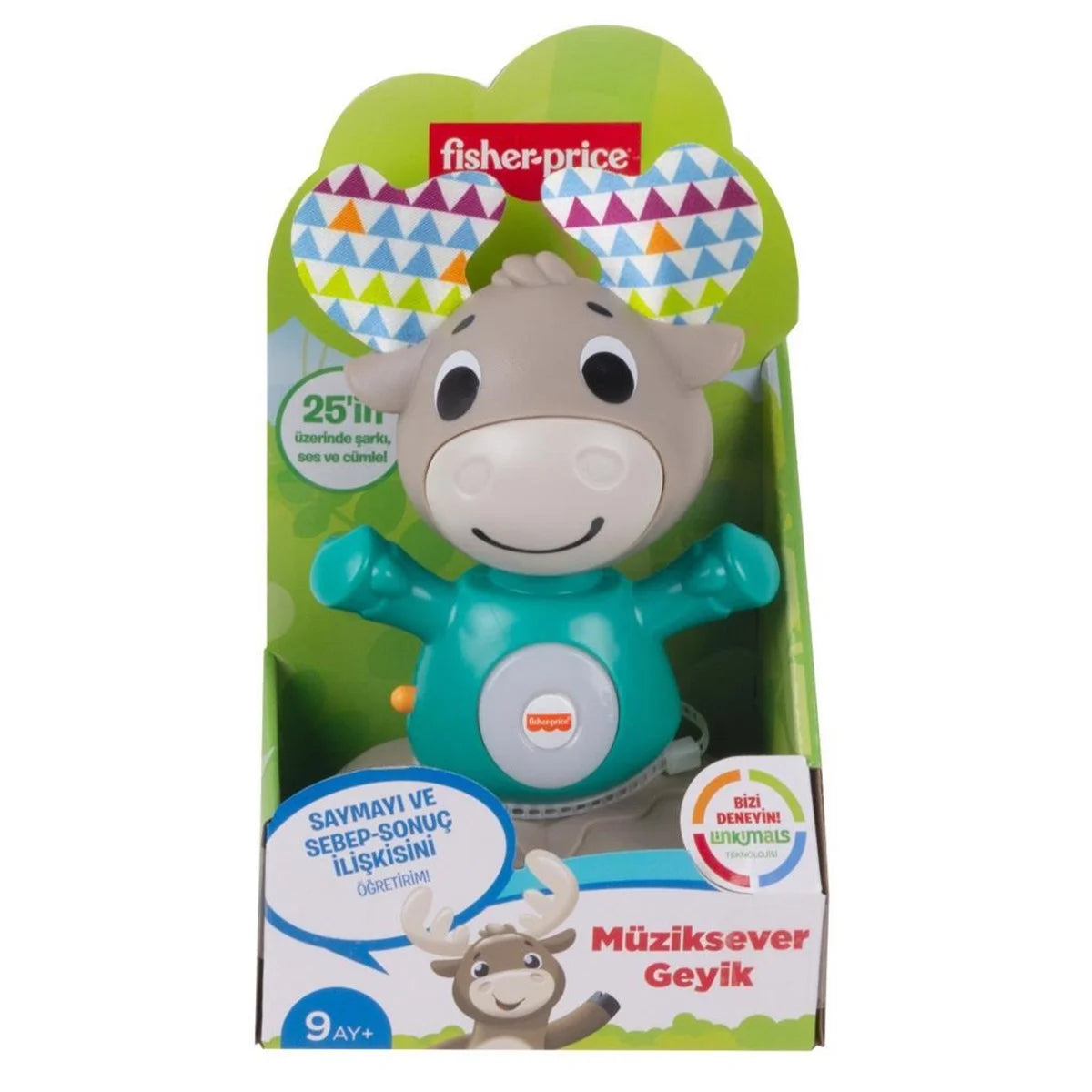 Fisher Price Linkimals Müziksever Geyik Türkçe   GJB18 | Toysall