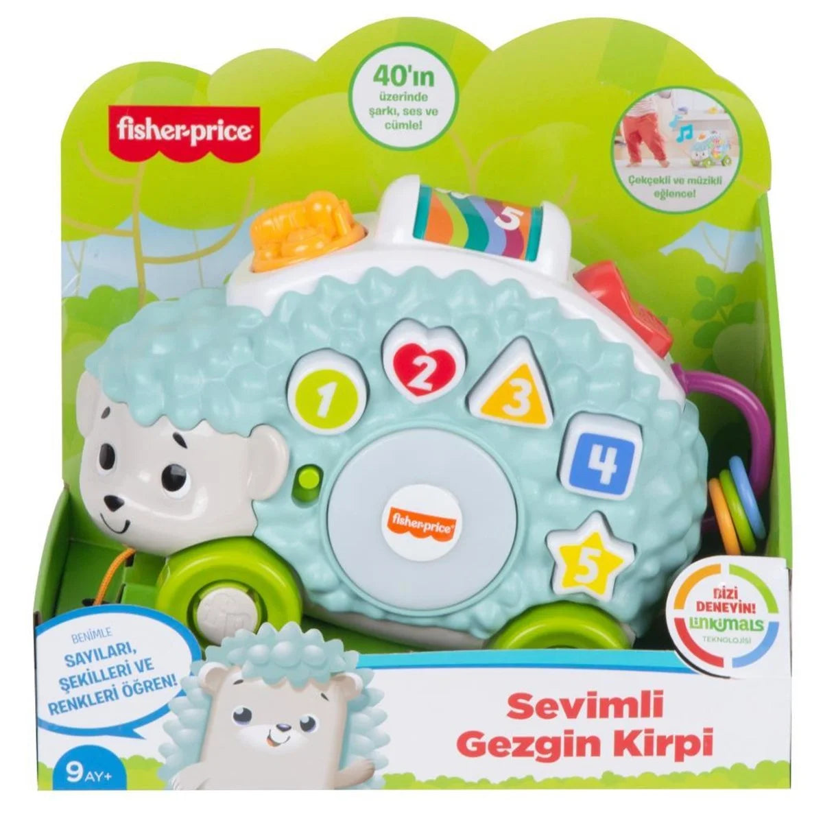 Fisher Price Linkimals Sevimli Kirpi Müzikli Bebek Oyuncağı GJB12 | Toysall