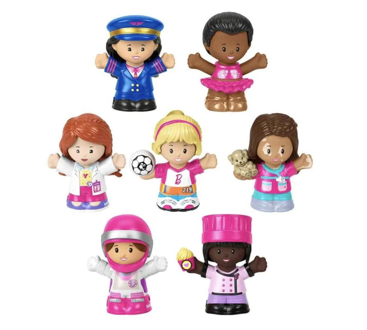 Fisher Price Little People Barbie Figürleri HCF58