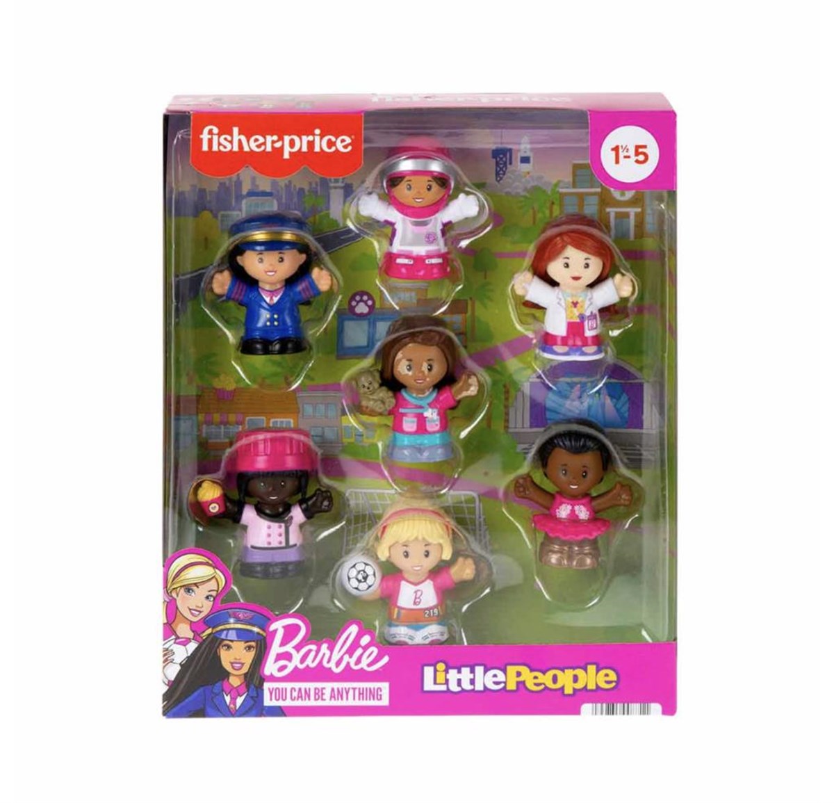 Fisher Price Little People Barbie Figürleri HCF58 | Toysall