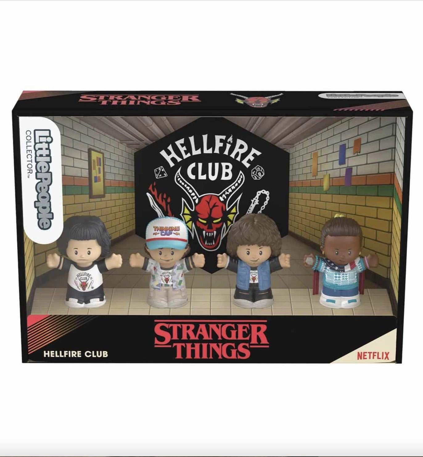 Fisher Price Little People Collector Stranger Things Hellfire Club HTP36 | Toysall