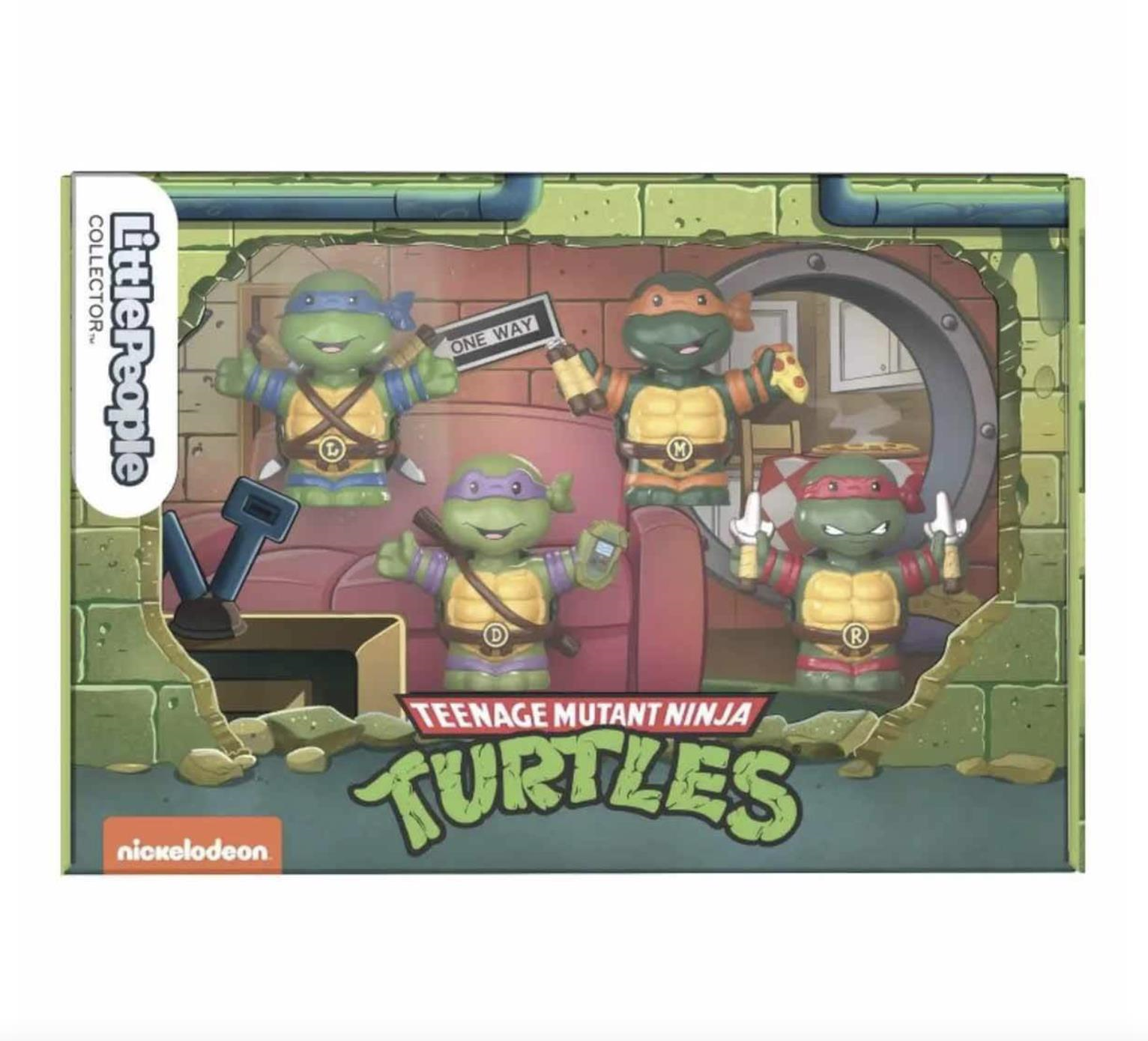Fisher Price Little People Collector Teenage Mutant Ninja Turtles HPM43 | Toysall