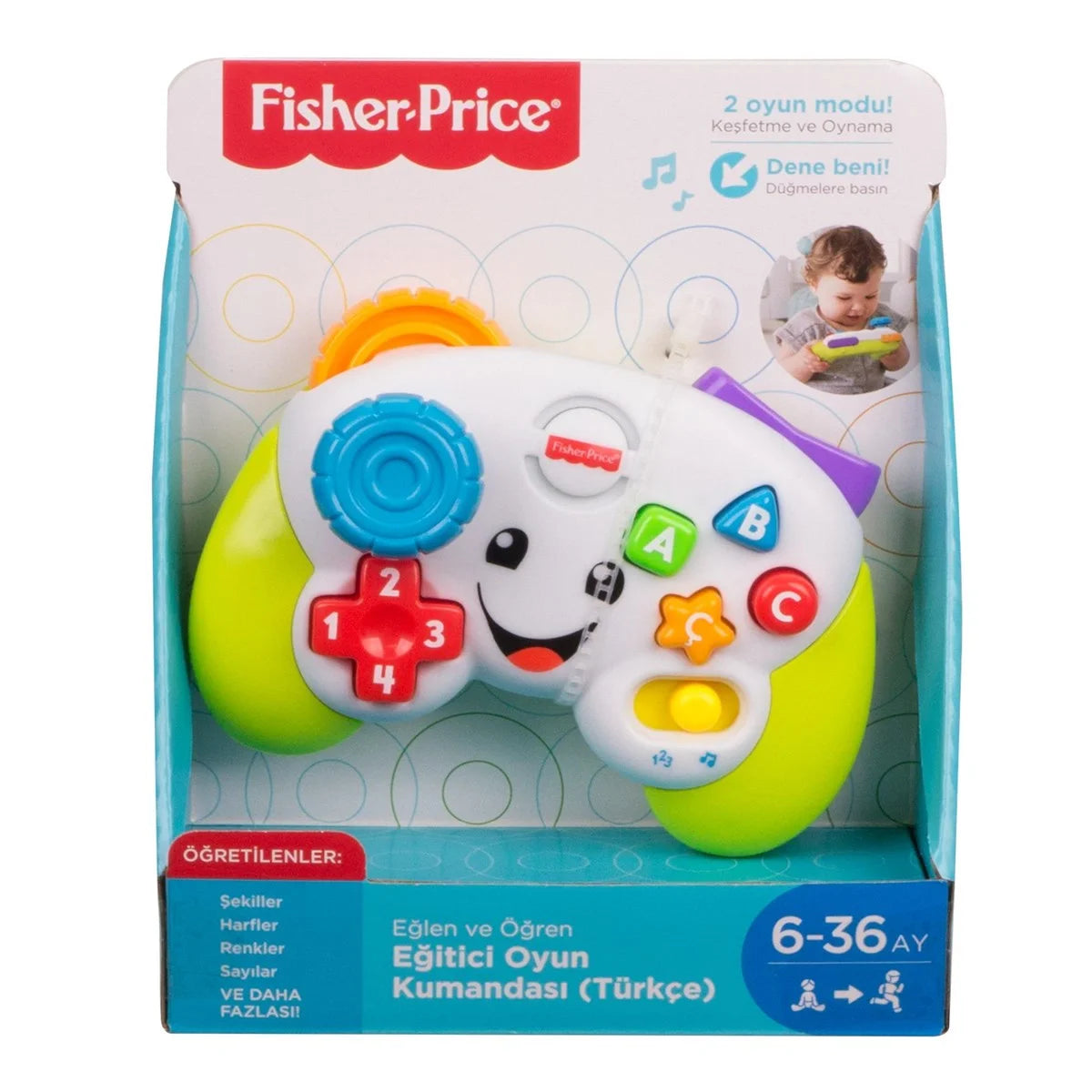 Fisher Price LnL Eğitici Oyun Kumandası (Türkçe)  FWG23 | Toysall