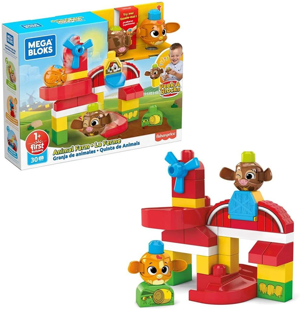 Fisher Price Mega Bloks Hayvan Çiftliği GRJ18 | Toysall