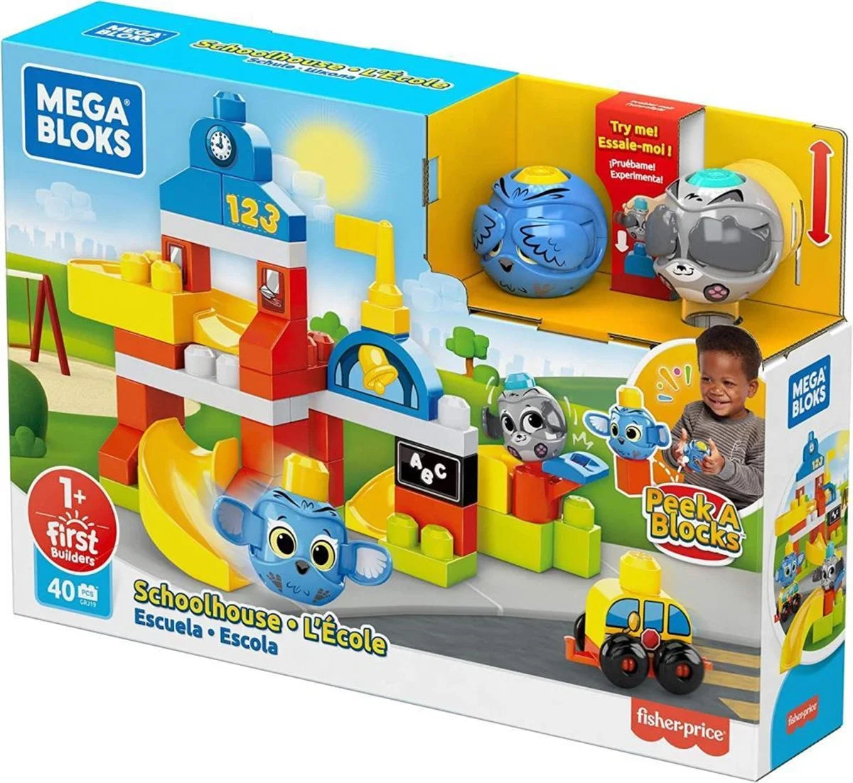 Fisher Price Mega Bloks Okul Binası GRJ19 | Toysall