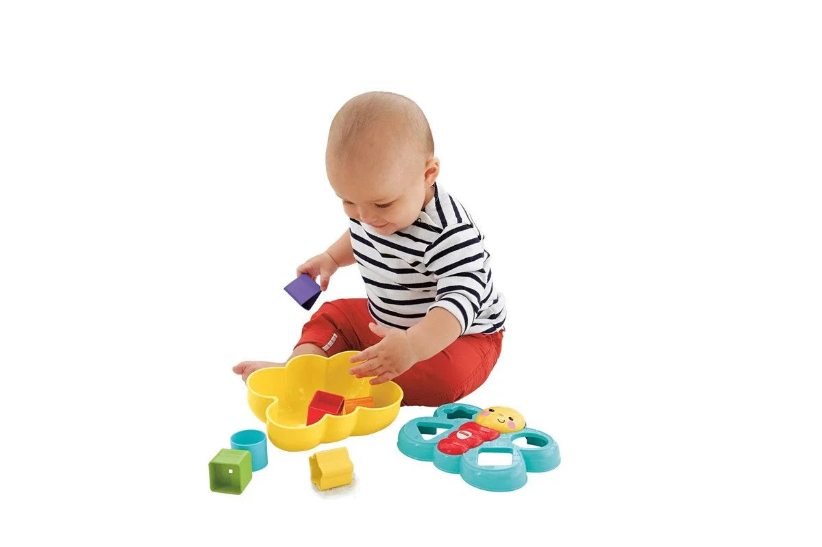 Fisher Price Şekil Eşleştirme Arkadaşı Kelebek  6 Bloklu CDC22 | Toysall