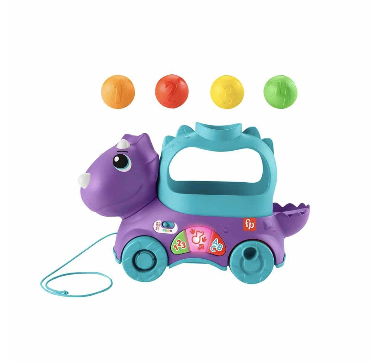 Fisher Price Sesli ve Işıklı Eğlenceli Dinozor HNR55 | Toysall