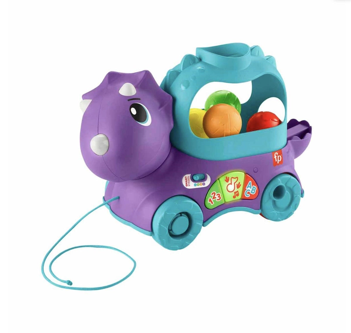 Fisher Price Sesli ve Işıklı Eğlenceli Dinozor HNR55 | Toysall