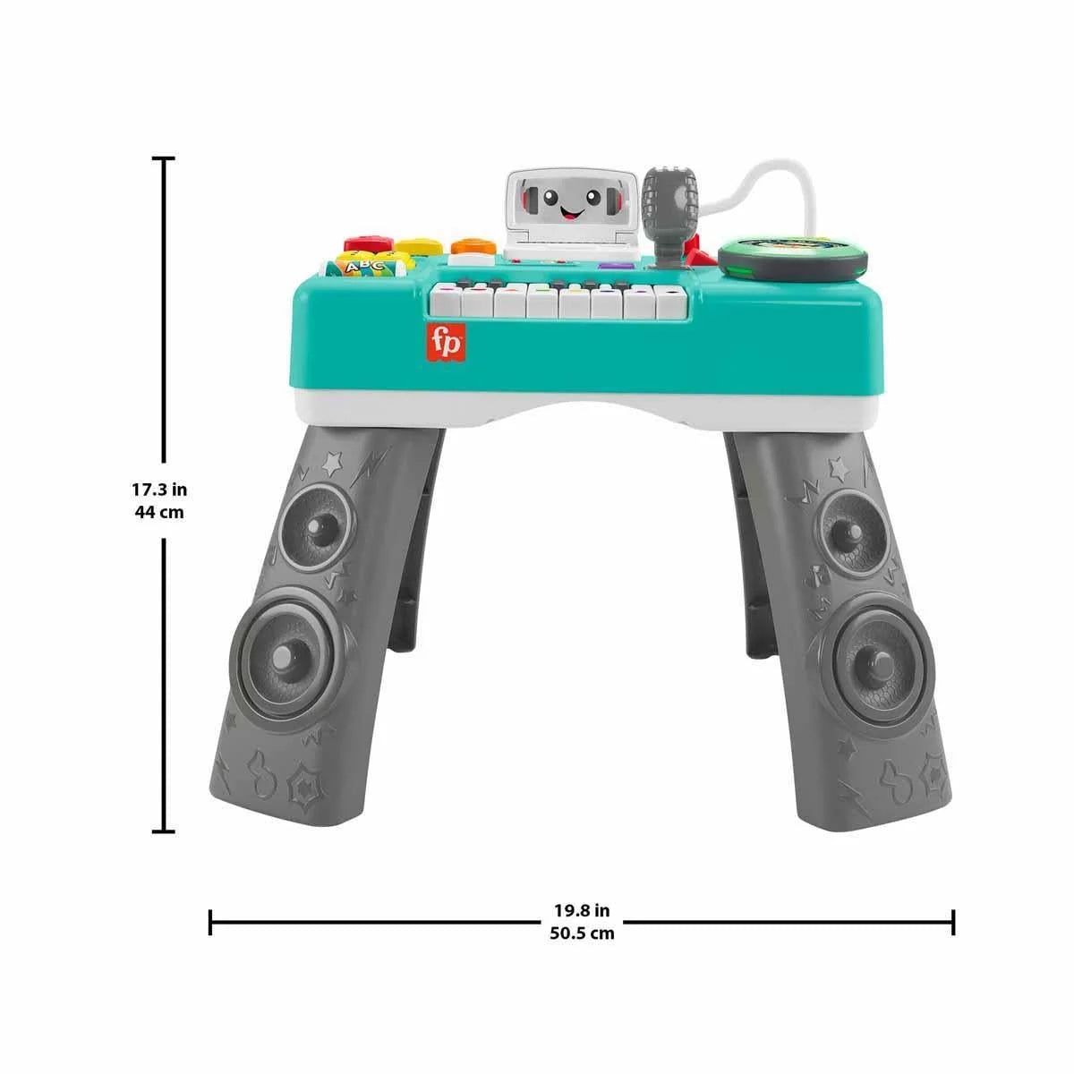 Fisher Price Sesli ve Işıklı Eğlenceli DJ Aktivite Masası HRB61 | Toysall