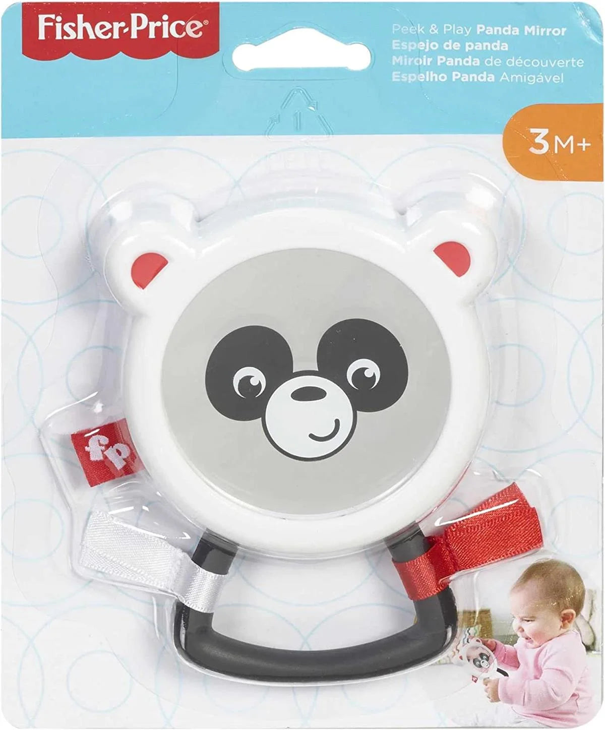 Fisher Price Sevimli Dostlar Dişlik ve Çıngıraklar Panda GGF02-GGF07 | Toysall