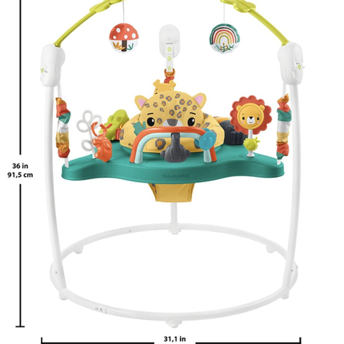 Fisher Price Sevimli Leopar Jumperoo HND47 | Toysall