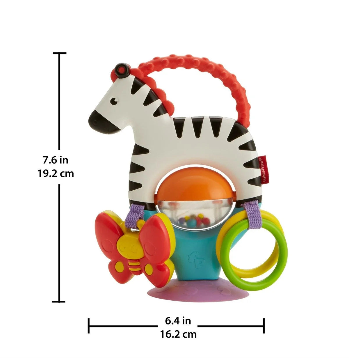 Fisher Price Sevimli Zebra Mama Koltuğu Oyuncağı FGJ11 | Toysall