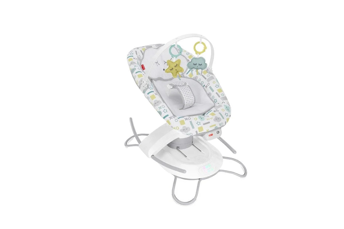 Fisher Price Smart Connect ile 2'si 1 Arada Uyku Arkadaşı Ana Kucağı ve Otomatik Salıncak GWD46 | Toysall