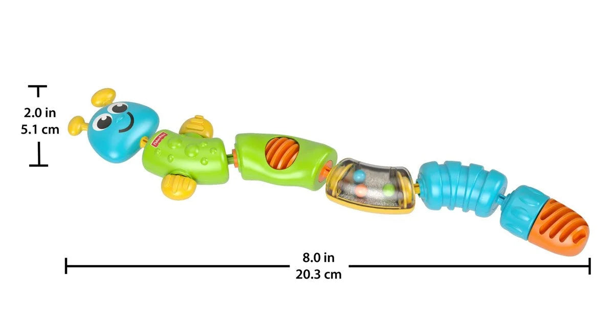 Fisher Price Tak-Çıkar Renkli Tırtıl, Tak-Çıkar B W9834 | Toysall